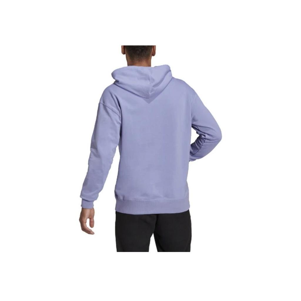Adidas Sport Hoodie Pullover Men Tops Light-Blue Purple HE4360