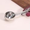 3 Size Stainless Steel Ice Cream Spoon Kitchen Tools Spring Handle Mash