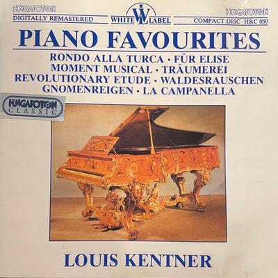 CD LOUIS KENTNER - Piano Favourites HRC050 Hungaroton Clas 1995 Ungern Klassiskt Begagnad
