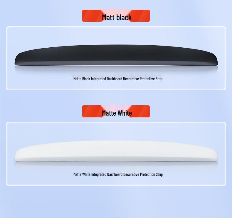 Tesla Model 3/Y Dashboard Decorative Protection Strip Panel Stickers