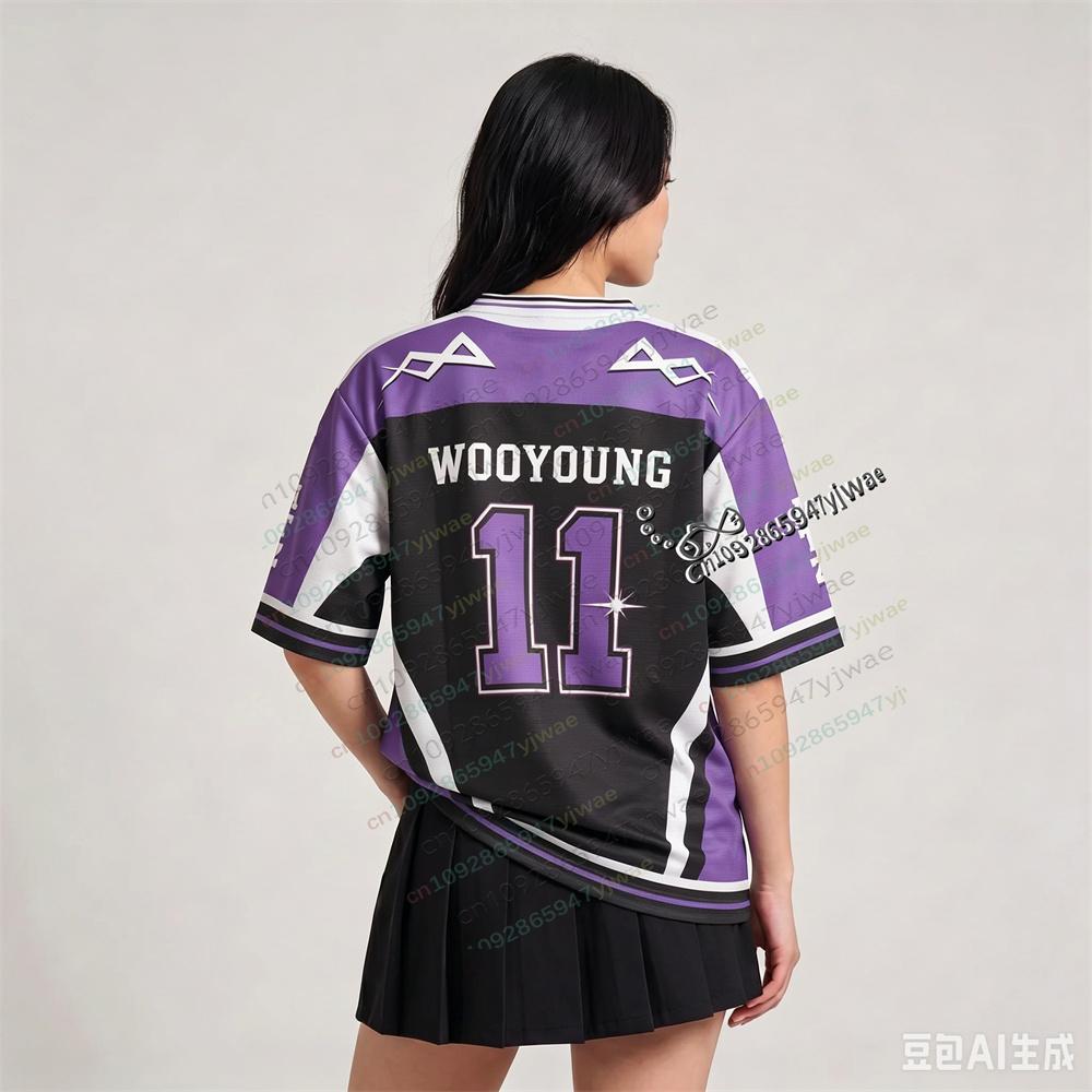 2026 ATEEZ World Tour Jersey Members Printed Tee Fashion Casual Streetwear Top Fan Top Summer Men Woman T-Shirt
