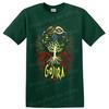 Gojira T Shirt Cosmic Eyes Tree Red Blue Psychedelic Metal Band Graphic Art Tee