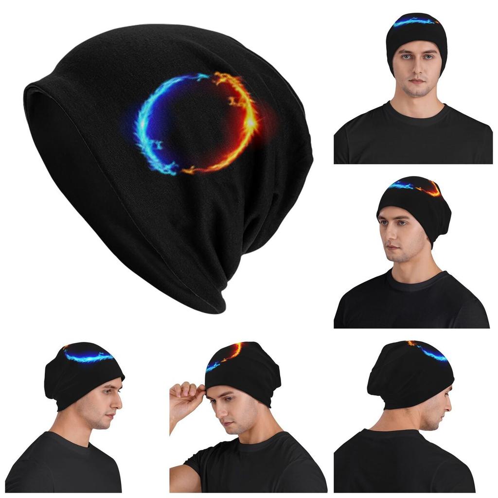 Red Fire Dragon Unisex Women Adult Beanies Caps Knitted Bonnet Hat Warm Fashion Autumn Winter Outdoor Skullies Hats