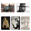 Klimt Eastwood Clint Eastwood Trabuc Dirty Harry Clint Eastwood Metal Perete Pub Personalizați Decorare Garaj Murală Semn Metalic Poster
