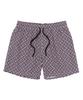 Billalei Classic Tile Pattern Men'S Swim Shorts - Vintage Navy