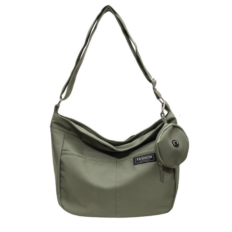 Large Capacity Casual Ins Style Nylon Crossbody Bag Tote Female Bag Urban Simple Design Shoulder Bag