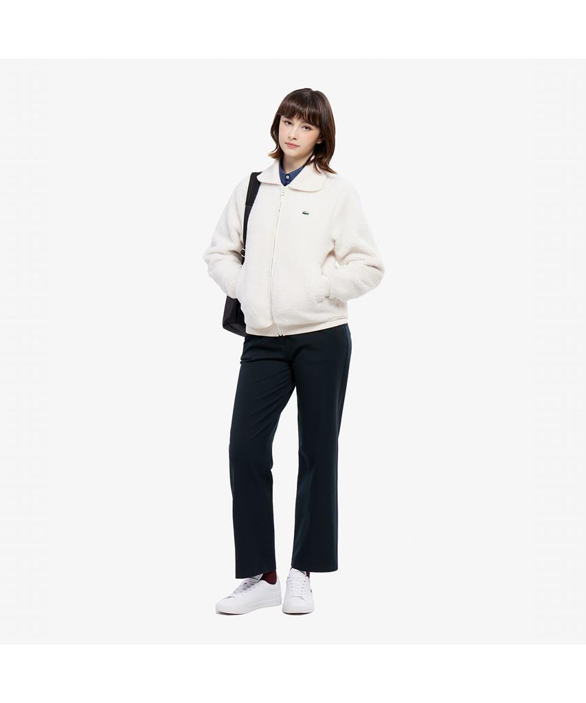 LACOSTE Women'S Straight Fw Flannel Crop Pants Hf671E-55N Yzp