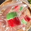Watermelon Cube Stress Relief Toy Summer Watermelon Squeeze Toy Soft Stretchy Transparent Cube Sensory Relaxation Toy Party Favors