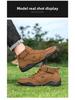 Men's High-Top Octopus Martin Boots - Casual Outdoor Sports Shoes for Autumn and Winter