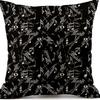 New Morandi Simple Abstract Style Pillow Linen Print Pillow Case Decorative Home Pillow Case