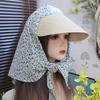 Korean Style Scarf Baseball Cap Star Print Strappy Scarf Hat Headscarf Baseball Hat Summer