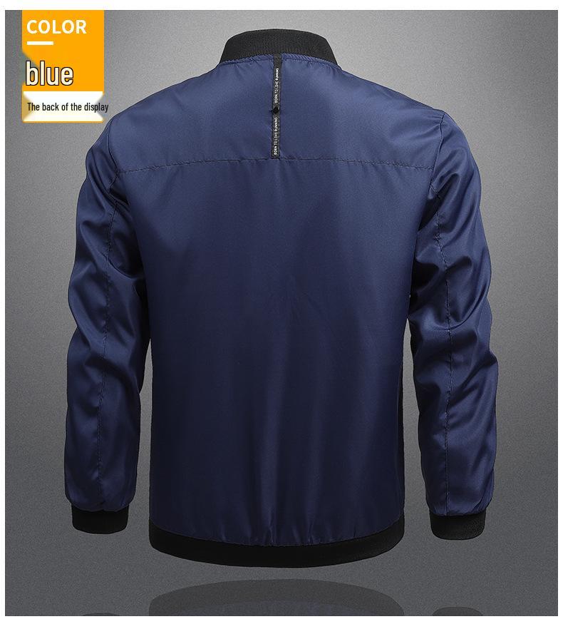 Herren Cross-Border Freizeitjacken - Einfarbig, Frühjahrs- und Herbstkollektion