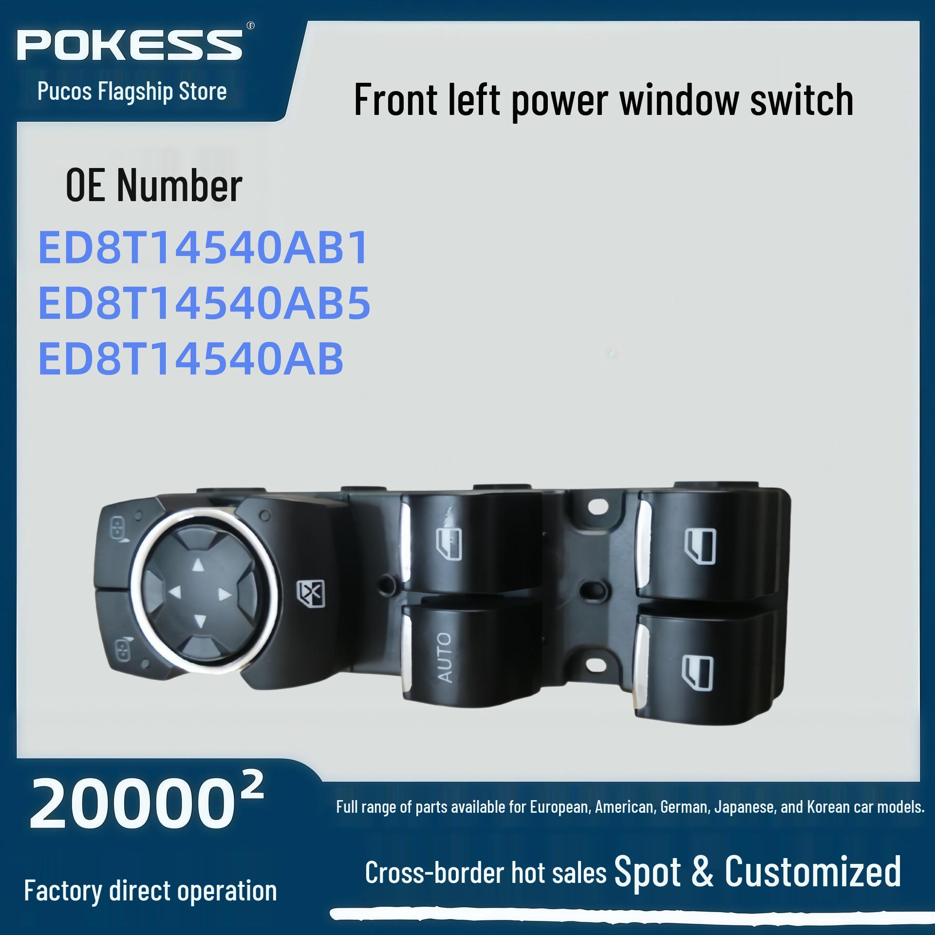 Front Left Electric Window Switch for Ford Focus Pokes/Prokes