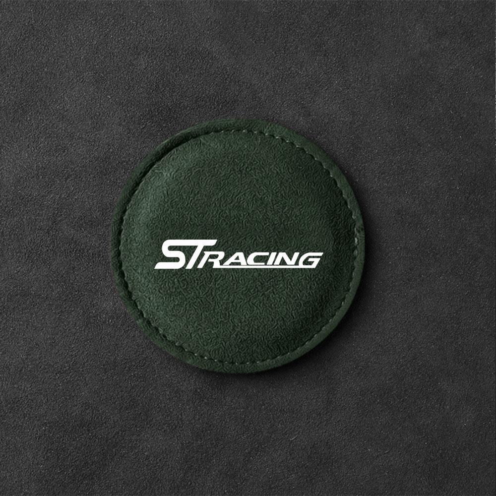 2Pcs Car Coaster Non-Slip Pad Water Cup Holder Mat For Ford STRACING Focus Mustang Fiesta Kuga MK7 MAX Mondeo Escape Accessories