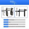 Car Disc Brake Pad Spreader Auto Brake Pad Caliper Spreader Separator Car Replacement Piston Caliper Hand Tools Brake Tools Set
