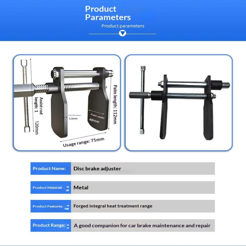 Car Disc Brake Pad Spreader Auto Brake Pad Caliper Spreader Separator Car Replacement Piston Caliper Hand Tools Brake Tools Set