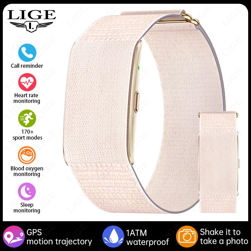 

No Screen Smart Watch Woman Outdoors Sports Fitness Heart Rate Monitor 1ATM Waterproof New Smartwatch For Andrio IOS