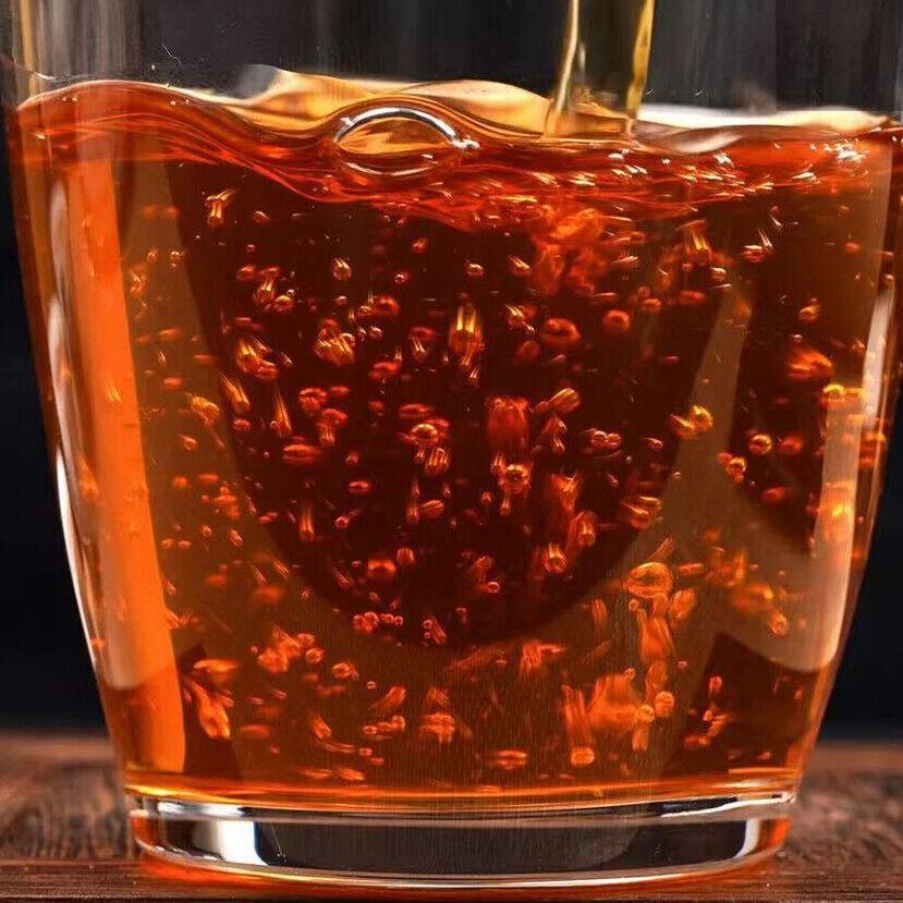 357g Yunnan Qizi Pu'er Cake Tea 2004 Menghai 7542 Pu-erh Sheng Tea Raw Puerh Tea