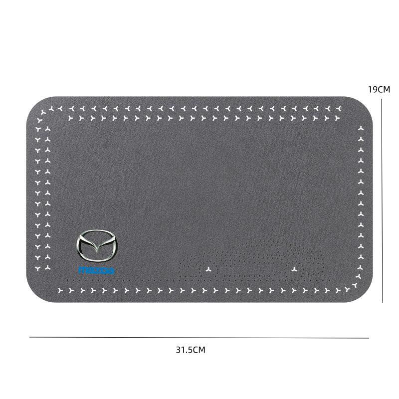Leather Car Armrest Mat Universal Interior Auto Armrests Storage Box Mats for Mazda 3 bk bl 323 Axela Atenza CX-3 CX-4 CX5 CX-7 FF1