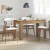 Vidaxl Dining Table, Artisan Oak, 120X60X76 Cm