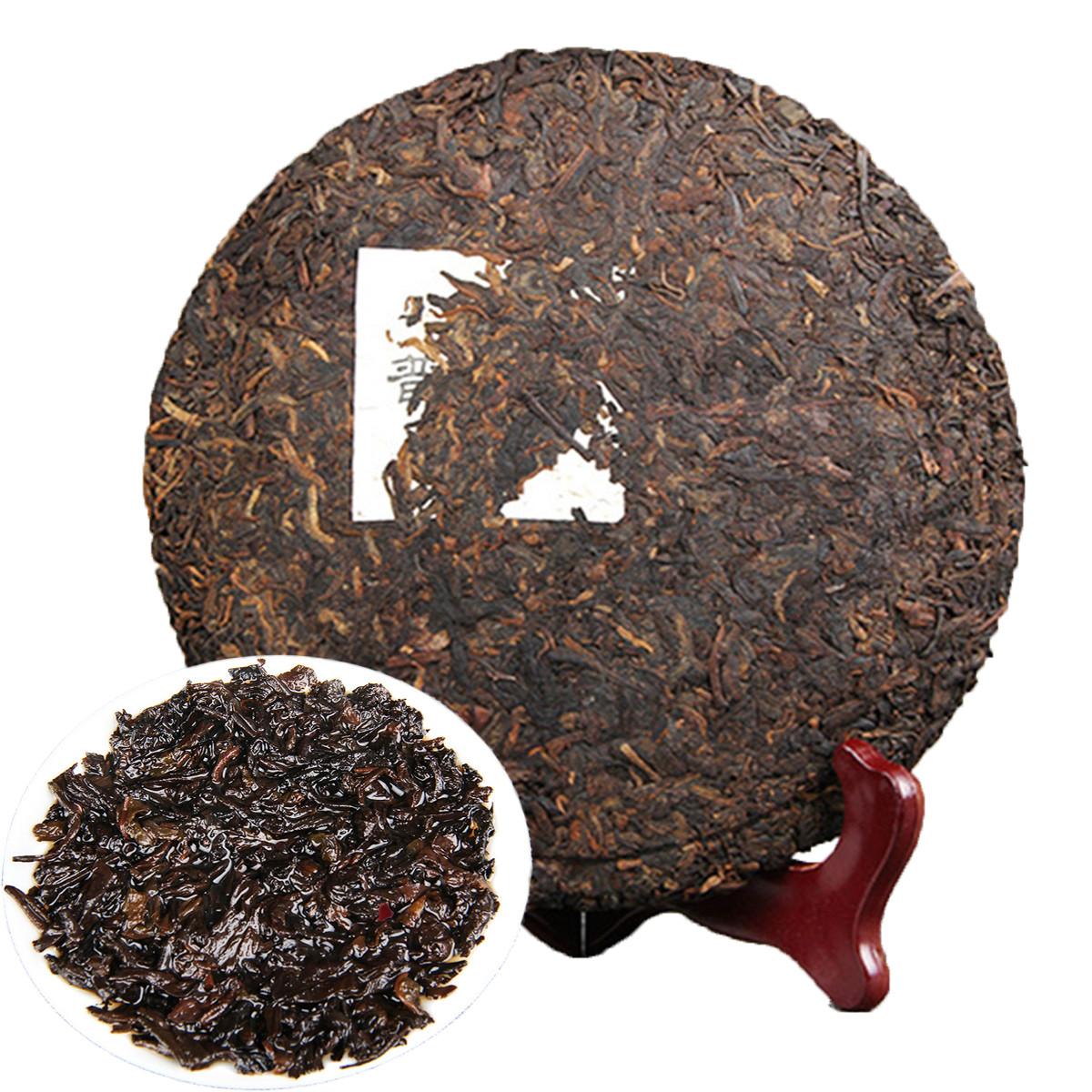 Aged Puer Tea 357g Organic Ancient Tree Ripe Pu erh Black Tea