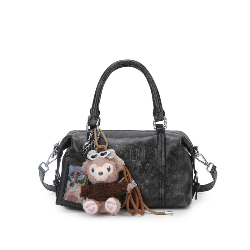 

bags bags 2025 new korean version fashion retro handbag ins net red ladies crossbody shoulder pillow bag чёрный