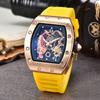 New Dragon Tiger Pattern Lassa Quartz Watch Men's Three-Pin Fashion Trend Calendar Watch