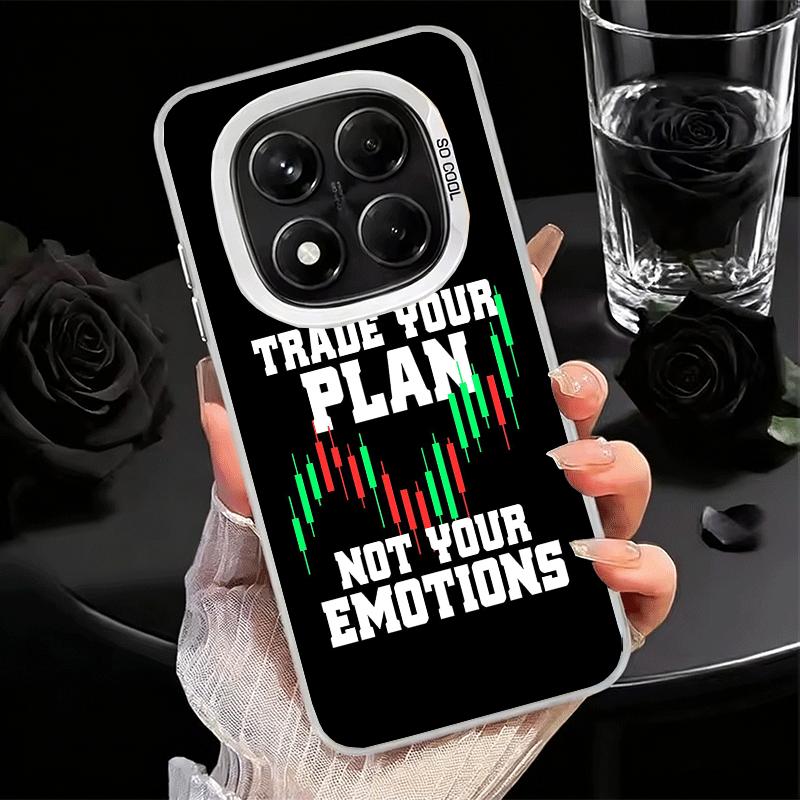 

Day Trader Forex Day Trading Soft Phone Case for Xiaomi Redmi Note 13 14 15 Pro Plus 12S 12 11S 11 11T 10S 10 Shockproof Cover B Redmi Note 13 5G