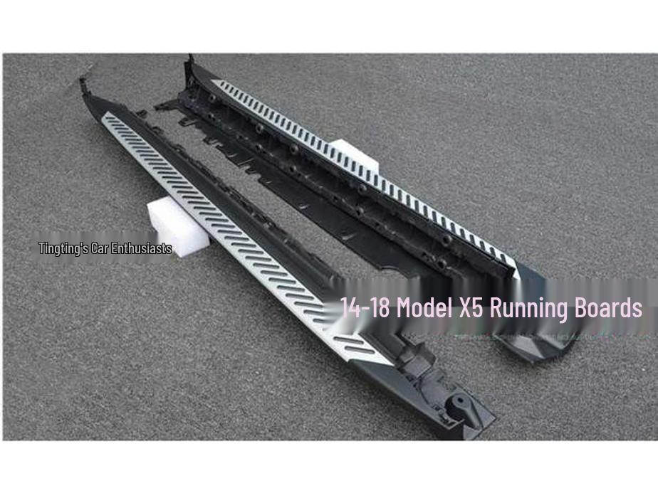 BMW X5 E70 & Old X6 Running Boards, New X5L Foot Pedals