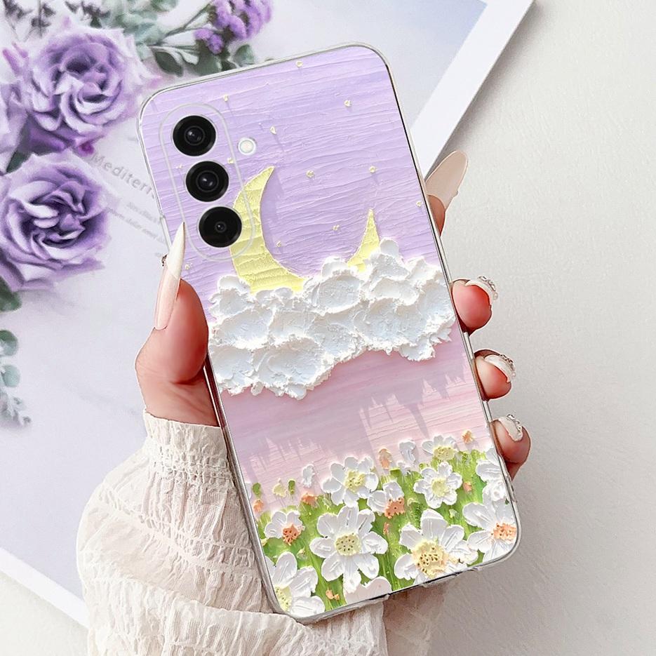 For Samsung Galaxy A16 A26 A36 A56 Case Fashion Painted Cover Soft Slim Phone Case For Samsung A36 A 16 26 56 Galaxy A56 5G Bags