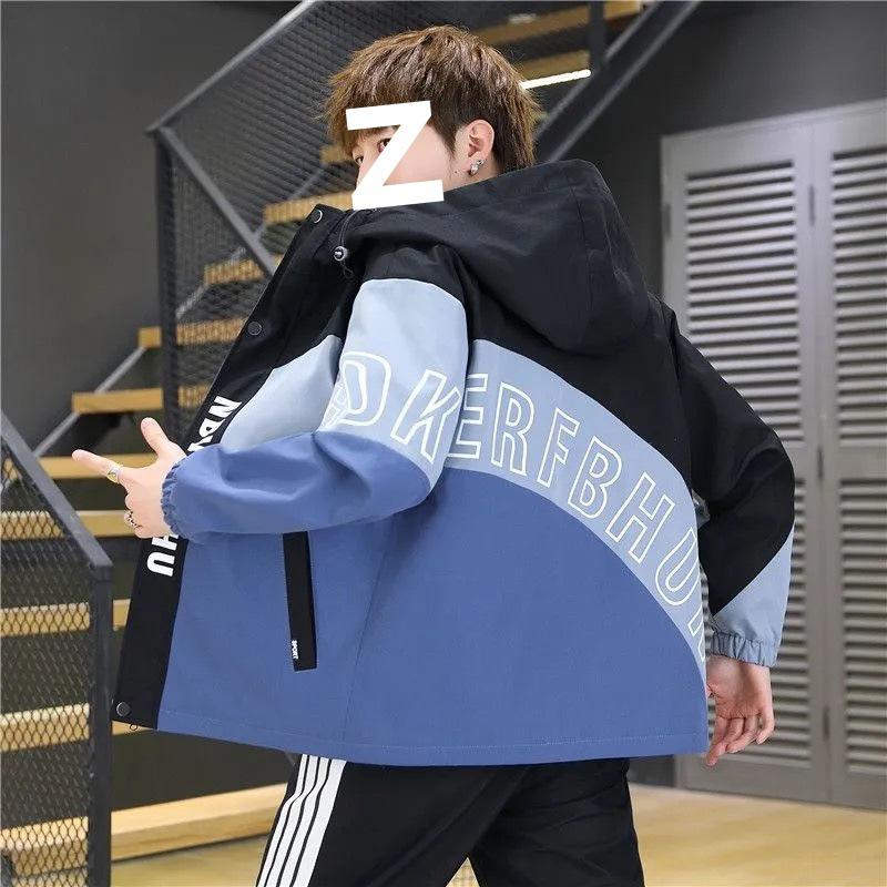 2025 Spring/Autumn Youth Boys' Stylish Casual Jacket for Middle School Students