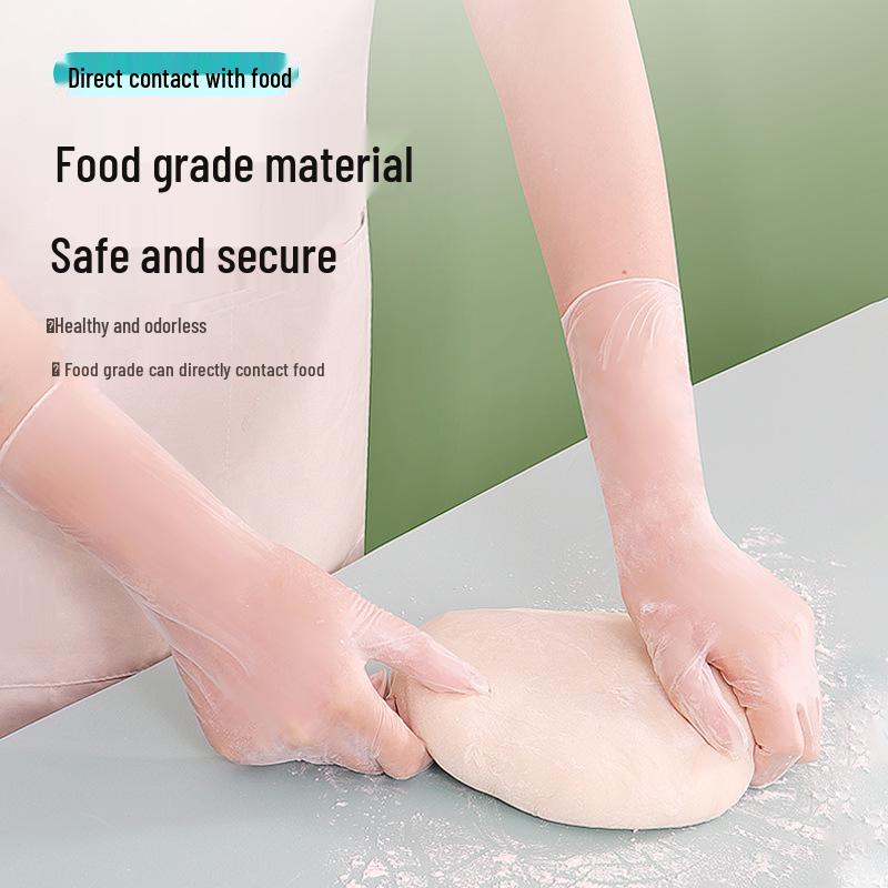 Food Grade PVC Disposable Gloves for Kitchen, Catering, and Cooking