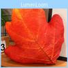 Cute Cartoon Leaf Plush Toy Maple Ginkgo Plant Photo Prop Pillow 50*30cm 0.3kg