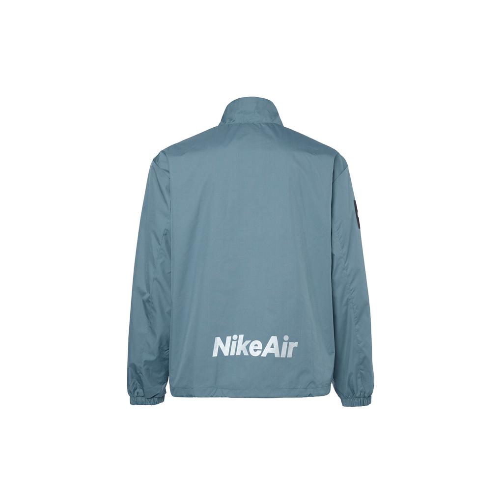 Nike Reflective Logo Print Casual Sports Jacket Men Jackets Ozone-Blue CU4119-031