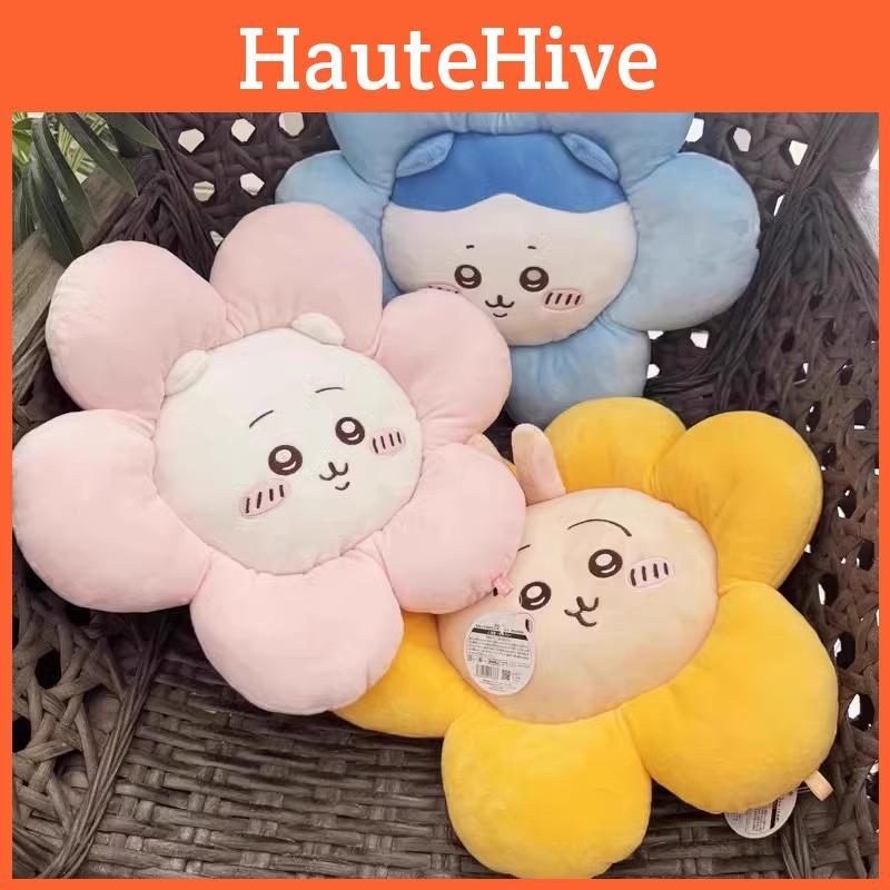 Chiikawa Hachiware Usagi Square Plush Cushion For Living Room Office Use