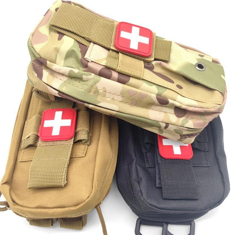 1000D First Aid Kit Medical EDC Pouch Tactical MOLLE Outdoor Medical Bag Hunting Accessories EDC Tool Waist Pack Bags