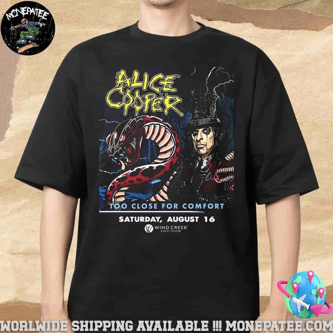 Alice Cooper Welcome To My Nightmare City Tee Exclusive In Hannover DE Merch S