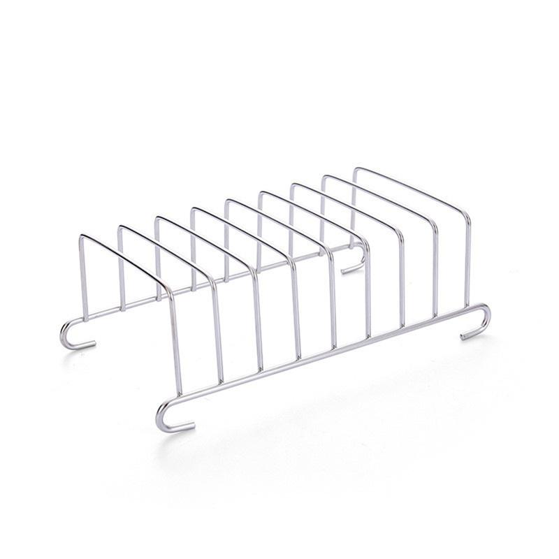 

Home Stainless Steel Toast And Bread Rack Rectangle Food Display Tool For Air Fryer Accessories Food Tool Toast Rack For Kitchen