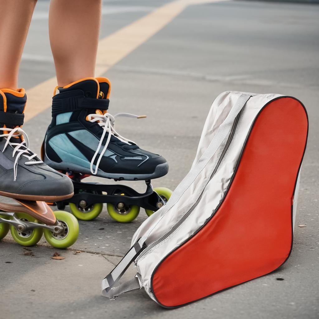 Organized Ice Skate Bag with Three Compartments for Skating Accessories