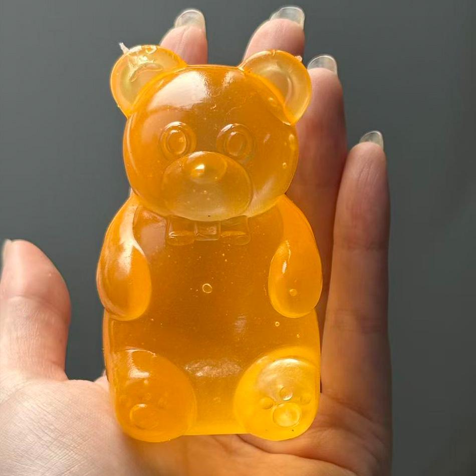 NEW Soft Bear Squishy Little Bear Maltose Pinch Stress Relief Ball Stress Relief Pinch Music Stress Relief Tool Slow Rebound