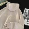 Men's Oversized Suede Hoodie: Trendy American Style, Plush Velvet, Autumn/Winter Fashion