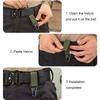 2PCS Tactical Carabiner Buckle Molle Nylon Keychain for Outdoor Climbing Camping Gear Accessories