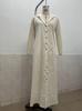 Robe Longue Sans Manches à Capuche pour Femme 2026 - Coupe Ample Décontractée, Design à Boutonnage Simple