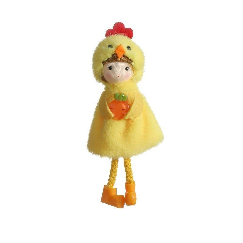 Christmas Angel Pendant Cute Plush Doll Christmas Tree Ornaments For Home Party Decoration Xmas Decoration Kids Gift Noel 2022
