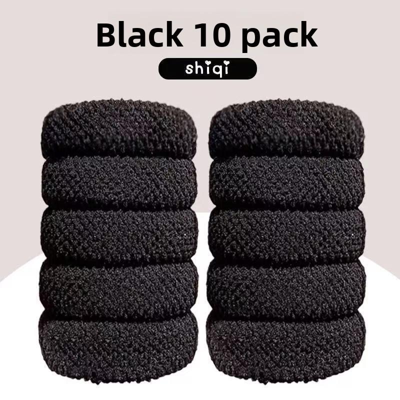 New Fine Textured Hair Tie, Highly Elastic, Seamless, Thickened and Widened, Stylish and Simple Ponytail Hair Accessory