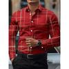Striped Men's Long Sleeved Shirt