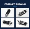 100W H4 Car LED Mini Projector Lens Light Bulb 9003 20000LM 6000K Hi/Lo Beam Headlight
