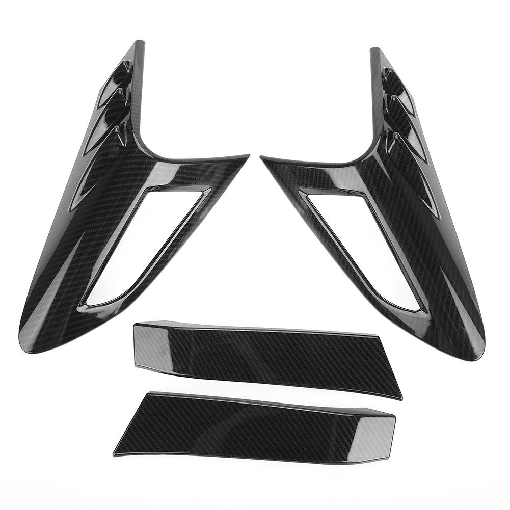 

Carbon Tail Light Cover Trim Premium ABS Material Scratch Dynamic Design Easy Installation For CHR 2018 4Pcs Black 14in