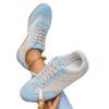 Damen Freizeitschnürer Outdoor Retro Flache Turnschuhe Leichte Bequeme Strapazierfähige Weiche Sohle Sneaker