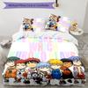 3pcs Kuroko's Basketball Design Cover Set - HD Printed Bedding with 1 Cover and 2 Pillowcases - Perfect for Home and Dorm Decor